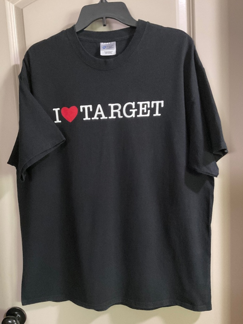 Target Team Member I Love Target  Graphic T-Shirt Black Unisex XL